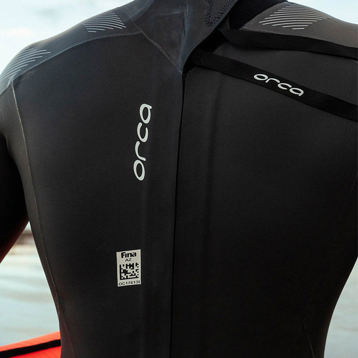 2024 Orca Mnner Zeal Perform Open Water Swim Rckenreiverschluss Neoprenanzug NN2F0501 - Black